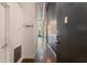 Hallway with modern decor and industrial elements leading to a spacious living area at 170 Boulevard Se # E120, Atlanta, GA 30312