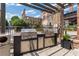 Outdoor grill station with stainless steel appliances and storage at 170 Boulevard Se # E120, Atlanta, GA 30312