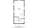 Floor plan of the basement showing large open area and electrical room at 1349 Lockhaven Sw Cir, Atlanta, GA 30311