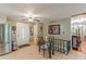 Bright hallway with front door, stylish tile flooring, and staircase leading to another level at 7234 Post Rd, Winston, GA 30187