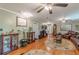 Bright and airy living room with hardwood floors, and elegant decor at 7234 Post Rd, Winston, GA 30187