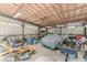 Spacious storage shed with work space offers lots of room for equipment, tools, and vehicle storage at 7234 Post Rd, Winston, GA 30187