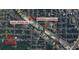 Aerial map highlighting the home's proximity to local amenities and thoroughfares at 876 Pinehurst Sw Ter, Atlanta, GA 30310