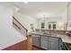 Gourmet kitchen featuring stainless steel appliances and a breakfast bar at 1986 Cobblestone Ne Cir, Atlanta, GA 30319