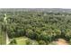 Aerial view featuring surrounding woodland at 3975 N Sharon Church N Rd, Loganville, GA 30052