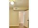 Bedroom with doorway and carpet flooring and ceiling fan at 3975 N Sharon Church N Rd, Loganville, GA 30052