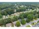 Overhead view of a residential neighborhood with mature trees at 571 Oak Vista Ct, Lawrenceville, GA 30044