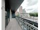 Long balcony provides views of the city at 3481 Lakeside Ne Dr # 902, Atlanta, GA 30326