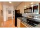 Modern kitchen featuring stainless steel appliances and granite countertops providing both style and functionality at 3481 Lakeside Ne Dr # 902, Atlanta, GA 30326