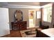 Spacious main bedroom with decorative accents, natural light, and bathroom entrance at 3930 Regal Oaks Dr, Suwanee, GA 30024