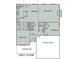 First-floor layout showcasing the kitchen, dining, living, and garage at 1436 Weeping Tree Dr, Auburn, GA 30011