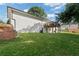 Spacious backyard featuring a second-story deck and patio at 3581 Ridge Se Rd, Smyrna, GA 30080