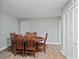 Dining room featuring wood table and chairs and ample closet space at 3581 Ridge Se Rd, Smyrna, GA 30080