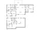 Floorplan showcasing both first and second floor of the home, outlining layout, bedrooms, bathrooms, and living space at 3581 Ridge Se Rd, Smyrna, GA 30080