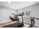 Workout area with treadmill and natural light at 3581 Ridge Se Rd, Smyrna, GA 30080