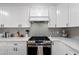 Modern kitchen showcasing custom cabinetry, stainless steel appliances, and a sleek design at 3581 Ridge Se Rd, Smyrna, GA 30080