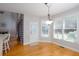 Breakfast nook with ample windows and lighting at 2625 Morningside Nw Trl, Kennesaw, GA 30144