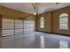 The spacious two-car garage has an epoxy floor, automatic opener, and lots of natural light at 2625 Morningside Nw Trl, Kennesaw, GA 30144