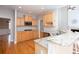 Eat-in kitchen with granite counters, stainless steel appliances, and breakfast bar at 2625 Morningside Nw Trl, Kennesaw, GA 30144