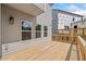 New wood deck, perfect for relaxing and entertaining at 419 Crestmont Ln, Canton, GA 30114