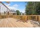 New, large wooden deck overlooking backyard at 419 Crestmont Ln, Canton, GA 30114