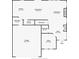First floor plan featuring a spacious kitchen, living room and office at 3155 Zion St, Scottdale, GA 30079