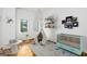 Charming bedroom with a crib, play teepee, and playful decor at 23 Walthall Ne St, Atlanta, GA 30317