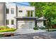 Modern two-story home with clean lines, a contemporary design, and a well-kept front yard at 23 Walthall Ne St, Atlanta, GA 30317