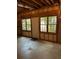 Spacious unfinished basement with natural light and walk-out door at 3788 Westwick Nw Ct, Kennesaw, GA 30152