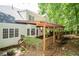 Home's rear exterior shows a covered porch with plants and a well-maintained yard at 3788 Westwick Nw Ct, Kennesaw, GA 30152