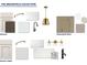 Aesthetic selections display kitchen cabinets, flooring, paint, and bathroom finishes at 218 Strawberry Lane, Woodstock, GA 30189