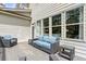 Outdoor deck features comfortable seating, providing a great space for entertaining at 6470 Long Island Nw Dr, Atlanta, GA 30328