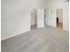Bedroom with vaulted ceilings and walk in closet at 622 Madison Park Dr, Grayson, GA 30017