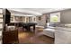 Finished basement with a pool table, wet bar, and comfortable seating area, perfect for entertainment at 1379 Cambridge Ne Ct, Brookhaven, GA 30319