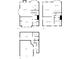 Detailed floorplan showcasing the layout of each floor of the house at 2231 Mill Garden Pl, Buford, GA 30519