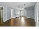 Spacious bedroom featuring hardwood floors, a ceiling fan, and lots of natural light at 5807 Brookstone Nw Walk, Acworth, GA 30101