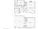 Detailed floor plan showcasing layout of the home including bedrooms, bathrooms, kitchen, living room, and basement at 94 Park W Ave, Dallas, GA 30157