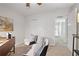 Cozy home office with desk, seating, and artwork at 4345 Tucker North Dr, Tucker, GA 30084