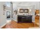 Grand foyer entrance with hardwood flooring, a staircase, and high ceilings at 4492 Arbor Crest Ct, Suwanee, GA 30024
