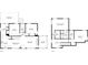 Floor plan showcasing the layout of the bedrooms, kitchen, and bathrooms at 462 Kendrick Se Ave, Atlanta, GA 30315