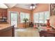 Light-filled breakfast nook offers a view of the backyard at 5028 Jamie Ne Ct, Woodstock, GA 30188