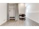 Bright bedroom area complete with a desk, chair, and closet at 4417 Village Square Ln, Stone Mountain, GA 30083