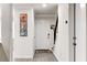 Welcoming foyer featuring pristine white walls and stylish accents, creating an inviting entrance at 4417 Village Square Ln, Stone Mountain, GA 30083
