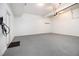 Clean, spacious garage interior with EV charging outlet at 1260 Monroe Ne Dr, Atlanta, GA 30306