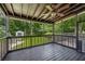 Screened-in porch with a ceiling fan provides a relaxing outdoor living space at 2545 Tilson Se Dr, Atlanta, GA 30317