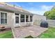 Patio and backyard with lawn and privacy fence, ideal for outdoor entertaining and relaxation at 3427 Hampreston Nw Way, Kennesaw, GA 30144