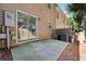Back patio with sliding door at 2130 Executive Dr, Duluth, GA 30096