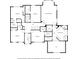 Second level floor plan with five bedrooms, including the primary suite at 658 Vinings Estates Se Dr, Mableton, GA 30126