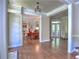 Spacious home office with custom bookshelves and a large desk, perfect for remote work at 658 Vinings Estates Se Dr, Mableton, GA 30126