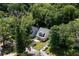 Aerial view of the property showcasing its prime location and lush surroundings at 1296 Plaza Sw Ave, Atlanta, GA 30310
